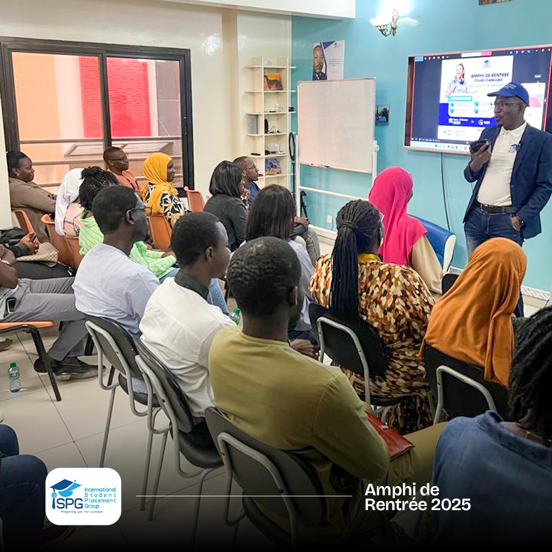 Amphi de Rentrée ISPG 2025